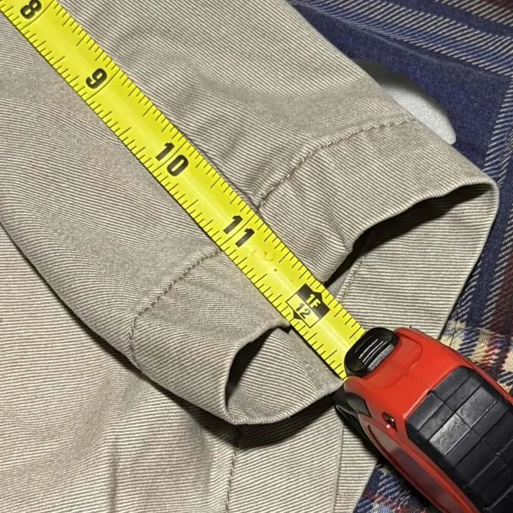 Kirra Vintage Y2K Men's Beige Cotton Cargo Shorts Size 38